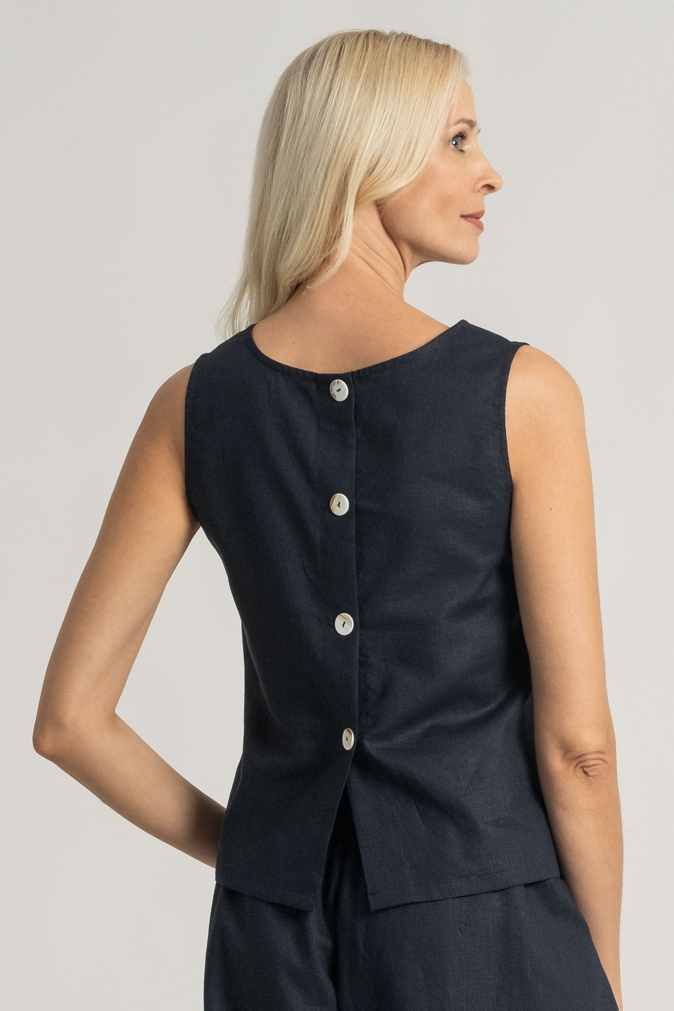 Chloé Top Navy Luxmii