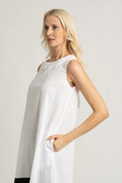 Illya Midi Dress White II Luxmii