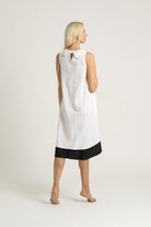 Illya Midi Dress White II Luxmii