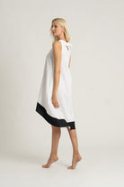 Illya Midi Dress White II Luxmii