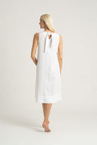 Illya Midi Dress White Luxmii