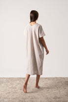 Vacanza Linen Kaftan Natural Luxmii